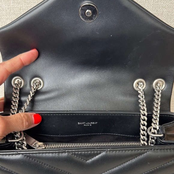 Authentic Saint Laurent Loulou small Quilted leather Shoulder Bag w/ COA - Picture 6 of 15